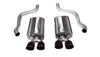 Corsa Performance 2009-2013 Chevrolet Corvette C6 Axle-Back Exhaust System with Twin 3.5