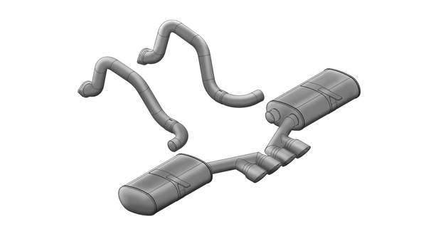 Corsa Performance 1997-2004 Chevrolet Corvette C5 5.7L V8, 2.5