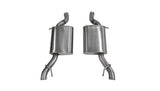 Corsa Performance 2014-2016 Cadillac CTS Vsport, Sedan, Auto, 3.6L V6, 2.5" Dual Rear Exit Axle-Back Exhaust System No Tips (14325) Sport Sound Level