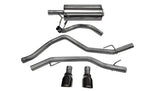 Corsa Performance 2009-2019 Dodge Ram 1500 V8, 3.0" Dual Rear Exit Catback Exhaust System with Single 4.5" Tips (14405) Sport Sound Level