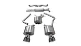 Corsa Performance 2010-2014 Audi S4 B8/ S5 B8 2.5" Dual Rear Exit Cat-Back Exhaust System with Twin 3.5" Tips (14543) Sport Sound Level