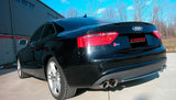 Corsa Performance 2008-2014 Audi S5 B8, 4.2L V8, 2.5" Dual Rear Exit Cat-Back with Twin 3.5" Tips (14544) Sport Sound Level