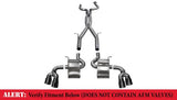 Corsa Performance 2016-2019 Camaro SS, ZL1, 2.75" Dual Rear Exit Catback Exhaust System with Twin 4.0" Tips (14772) Xtreme Sound Level