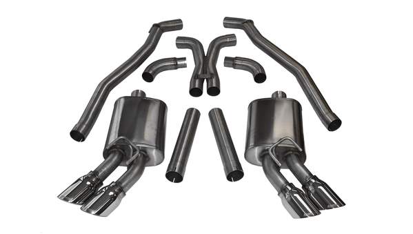 Corsa Performance 2012-2015 Chevrolet Camaro ZL1 (Coupe) & 10-15 SS 1 LE Coupe, 6.2L V8, 3.0