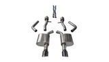 Corsa Performance 2017-2019 Dodge Charger, Chrysler 300, 5.7L V8, 2.75" Dual Rear Exit Catback Exhaust System w/ 4.5" Tips (21003) Sport Sound Level