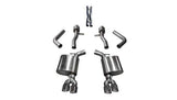 Corsa Performance 2017-2019 Dodge Challenger, 5.7L V8, 2.75" Dual Rear Exit Cat-Back Exhaust System with Twin 3.5" Tips (21005) Sport Sound Level