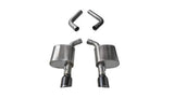 Corsa Performance 2015-2019 Dodge Charger, Chrysler 300 C 5.7L, 6.4L, 6.2L V8 2.75" Dual Rear Exit Axle-Back Exhaust System with 4.5" Tips (21019) Sport Sound Level