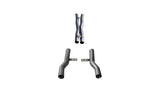 Corsa Performance 2017-2019 Dodge Charger R/T, Chrysler 300 5.7L V8 Resonator Delete X-Pipe Kit (21024)