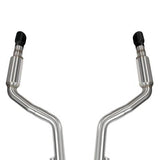 Kooks Headers & Exhaust:  2015+ DODGE CHARGER SRT8 OEM X 3" CATBACK EXHAUST WITH BLACK TIPS