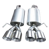 Kooks Headers & Exhaust:  2005-2008 C6 CORVETTE OEM X 2 1/2" AXLE BACK(POLISHED TIPS)