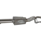 Kooks Headers & Exhaust:  2010-2014 FORD RAPTOR SVT CREW CAB 3" TRUE DUAL GREEN CATTED EXHAUST 6.2L (BLACK TIPS)