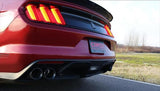 Corsa Performance 2016-2019 Ford Mustang GT350, 5.2L V8, 3.0" Dual Rear Exit Catback Exhaust System No Tips (14348) Xtreme Sound Level