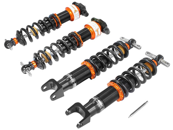 AFE: Control PFADT Series Featherlight Single Adjustable Street/Track Coilover System Chevrolet Corvette (C7) 14-19 V8-6.2L