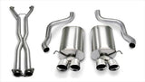 Corsa Performance 2005-2008 C6 Chevrolet Corvette 6.0L, 6.2L V8 , 2.5" Dual Rear Exit Catback Exhaust System with Twin 3.5" Tips (14469CB6) Xtreme Sound Level