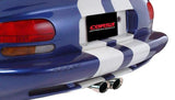Corsa Performance 1996-2002 Dodge Viper RT 8.0L V10, 1996-2002 Dodge Viper GTS 3.0" Dual Center Rear Exit Cat-Back Exhaust System with Single 4.0" Tip (14119) Sport Sound Level