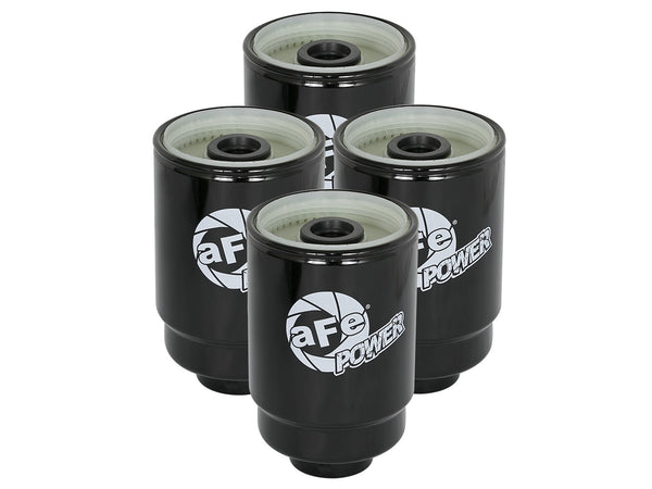 AFE: Pro GUARD HD Fuel Filter (4 Pack) GM Diesel Trucks 01-16 V8-6.6L (td)