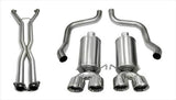 Corsa Performance 2005-2008 C6 Chevrolet Corvette 6.0L, 6.2L V8 2.5" Dual Rear Exit Catback Exhaust System with Twin 3.5" Tips (14469CB4) Xtreme Sound Level