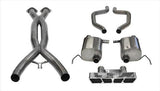 Corsa Performance 2015-2019 Chevrolet Corvette C7 Z06 2.75" Dual Rear Exit Cat-Back Exhaust System with Polygon Tip (14769CB) Xtreme Sound Level