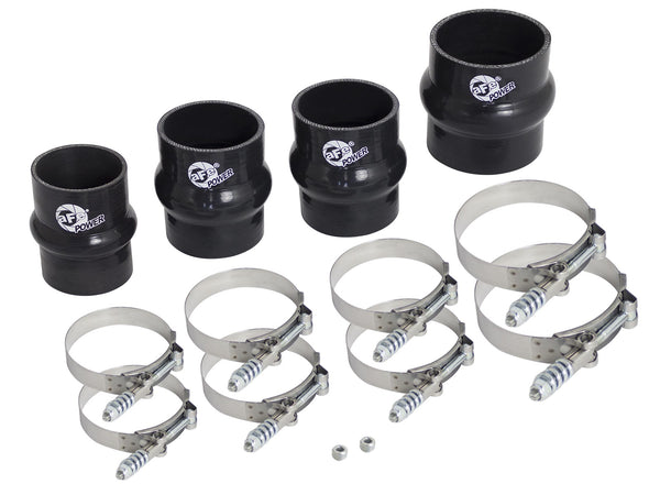 AFE: BladeRunner Intercooler Couplings & Clamps Kit - aFe Tubes Only Dodge Diesel Trucks 07.5-09 L6-6.7L (td)
