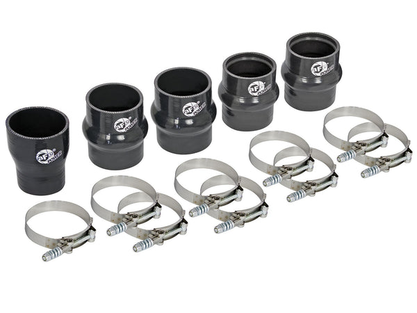 AFE: BladeRunner Intercooler Couplings & Clamps Kit - aFe Tubes Only GM Diesel Trucks 11-16 V8-6.6L (td) LML