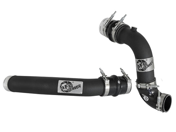 AFE: BladeRunner Intercooler Tubes Hot and Cold Side Ford Diesel Trucks 17-19 V8-6.7L (td)