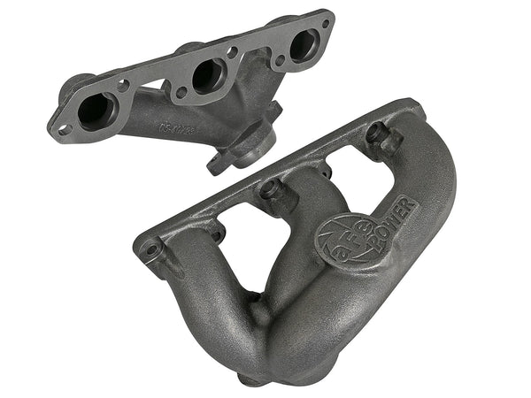 AFE: BladeRunner Ported Ductile Iron Exhaust Manifolds Jeep Wrangler (JK) 07-11 V6-3.8L