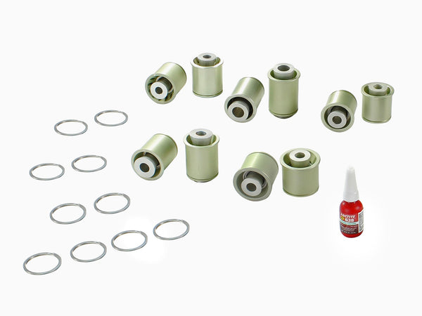 AFE: Control PFADT Series Drag Race Rear Spherical Control Arm Bearings; Solid Chevrolet Corvette (C5/C6) 97-13