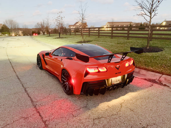 WEAPON-X: ZTX Wing ZR1 Style - Carbon Fiber [C7 Corvette ZR1 