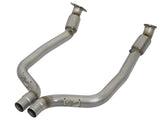 AFE: 3" Twisted Steel Connection Pipes; Street Series Dodge Challenger/Charger Hellcat 15-19 SRT-8 V8-6.2L (sc) / 392 V8-6.4L