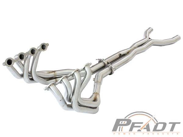 AFE: PFADT Series Tri-Y Long Tube Header & X-Pipe; Race Series Chevrolet Corvette (C7) & Z06 14-19 V8-6.2L/6.2L (sc) LT1