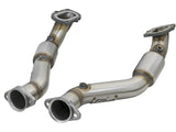 AFE: 3" Twisted Steel Connection Pipes; Street Series Chevrolet Corvette (C7) & Z06 14-19 V8-6.2L/6.2L (sc) LT1