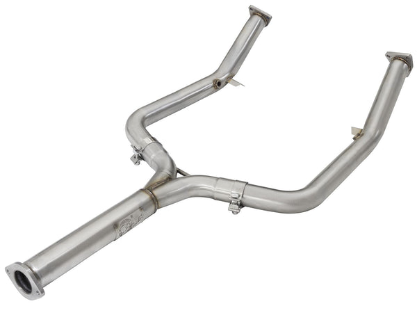 AFE: Twisted Steel Y-Pipe (Race Series) Nissan 350Z / Infiniti G35 (Coupe/Sedan) 03-06 V6-3.5L