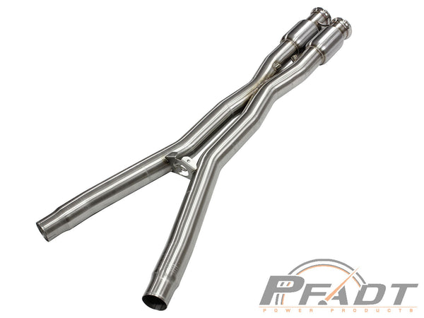 AFE: PFADT Series X-Pipe; Street Series Chevrolet Corvette (C6) 06-08 V8-6.0L/6.2L (LS2/LS3)