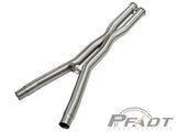 AFE: PFADT Series X-Pipe; Race Series Chevrolet Corvette (C6) 06-08 V8-6.0L/6.2L (LS2/LS3)