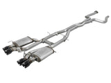 AFE: MACH Force-Xp 3" 304 Stainless Steel Cat-Back Exhaust System Cadillac ATS-V 16-19 V6-3.6L (tt) Equipped with Dual Mode Exhaust Valves (NPP) (Sedan/Coupe)