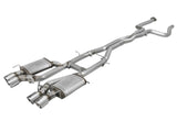 AFE: MACH Force-Xp 3" 304 Stainless Steel Cat-Back Exhaust System Cadillac ATS-V 16-19 V6-3.6L (tt) Equipped with Dual Mode Exhaust Valves (NPP) (Sedan/Coupe)