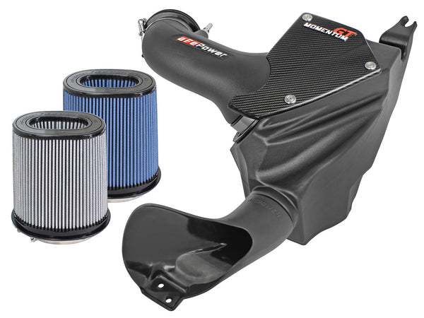 AFE: Momentum GT Carbon Fiber Cold Air Intake System w/Dual Filter Media Cadillac CTS-V 09-15 V8-6.2L (sc)