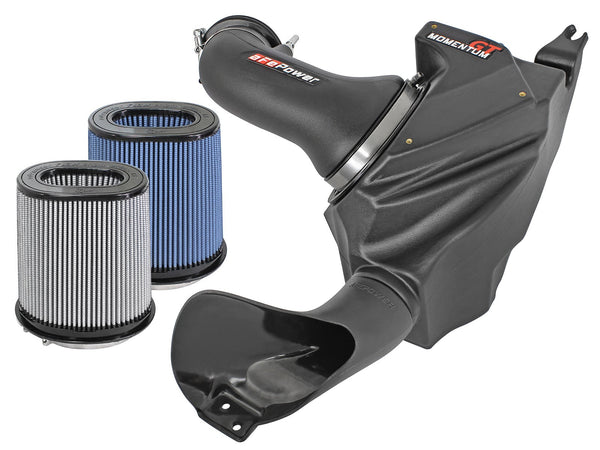 AFE: Momentum GT Cold Air Intake System w/Dual Filter Media Cadillac CTS-V 09-15 V8-6.2L (sc)