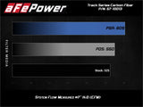 AFE: 2020-21 Chevrolet Corvette C8 V8-6.2L -- Track Series Carbon Fiber Cold Air Intake System w/ Pro 5R Filters
