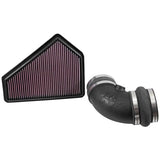 57-3086 K&N PERFORMANCE AIR INTAKE SYSTEM -- 2009-2015 CADILLAC CTS-V V8-6.2L F/I