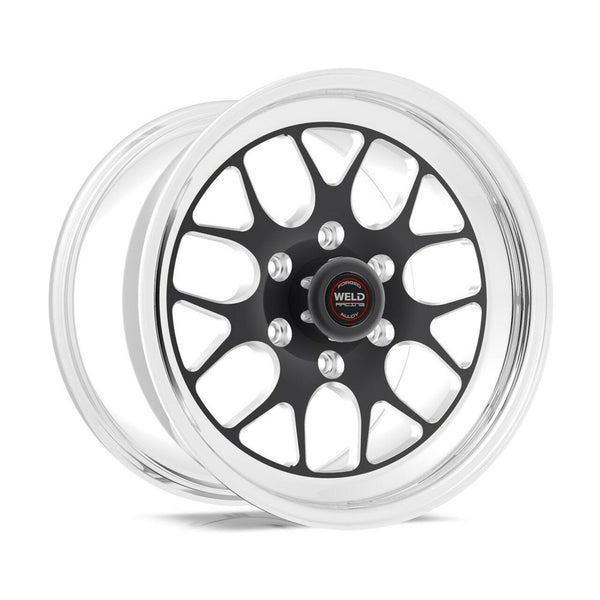 Weld: 15x10 RT-S S77 Forged Aluminum Black Anodized Wheel