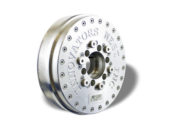 Innovators West: Damper for 2014 Corvette 2014 - up, Gen 5 LT-1 Wet Sump Engines - 6 Rib Standard Diameter