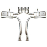 Kooks Headers & Exhaust - 1997-2004 C5 CORVETTE OEM X 2 1/2" AXLE BACK(POLISHED TIP)