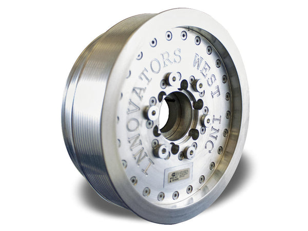 Innovators West: LSX 12-Rib Harmonic Damper for Corvette, Pontiac G8 and CTS-V - 10% Overdrive