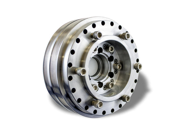 Innovators West: 2016 - up Cadillac CTS-V and 2016 - up Camaro ZL1 8-Rib Harmonic Damper with Metco Adapter and Crank Bolt