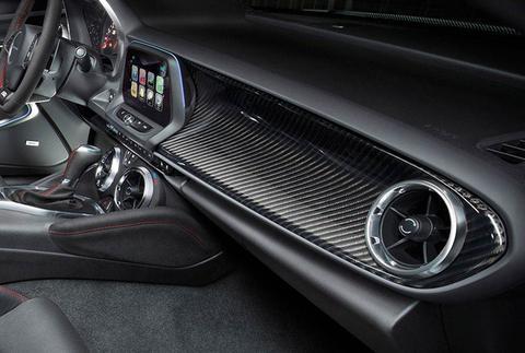 2010 - 15 Camaro Real Carbon Fiber Dashboard Overlay Kit