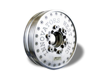 Innovators West: LSX 6-Rib Harmonic Balancer for Gen 6 Camaro 2016 and up - Standard Diameter w/Crank Bolt