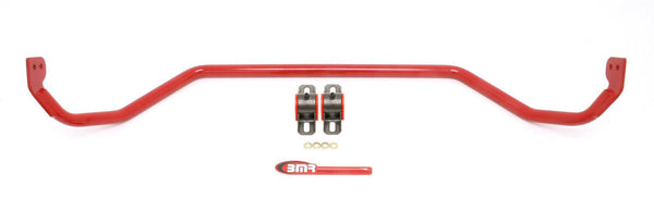 BMR: 2008 - 2009 Pontiac G8, 2014 - 2017 Chevy SS Sway bar kit with bushings, front, adjustable, hollow 29mm (Red)