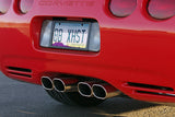 Billy Boat Exhaust: 1997-04 CHEVY C5 CORVETTE ROUTE 66 AXLE BACK EXHAUST SYSTEM (OVAL, ROUND, OR SPEEDWAY TIPS)