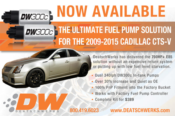 DeatschWerks: 800HP Fuel Pumps - Drop in  [Camaro ZL1 gen 5, LSA]